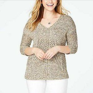J.Jill V-Neck Sweater - Size 3X